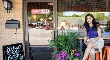 Wake Tech's 创业与小企业中心 supports start-up businesses.